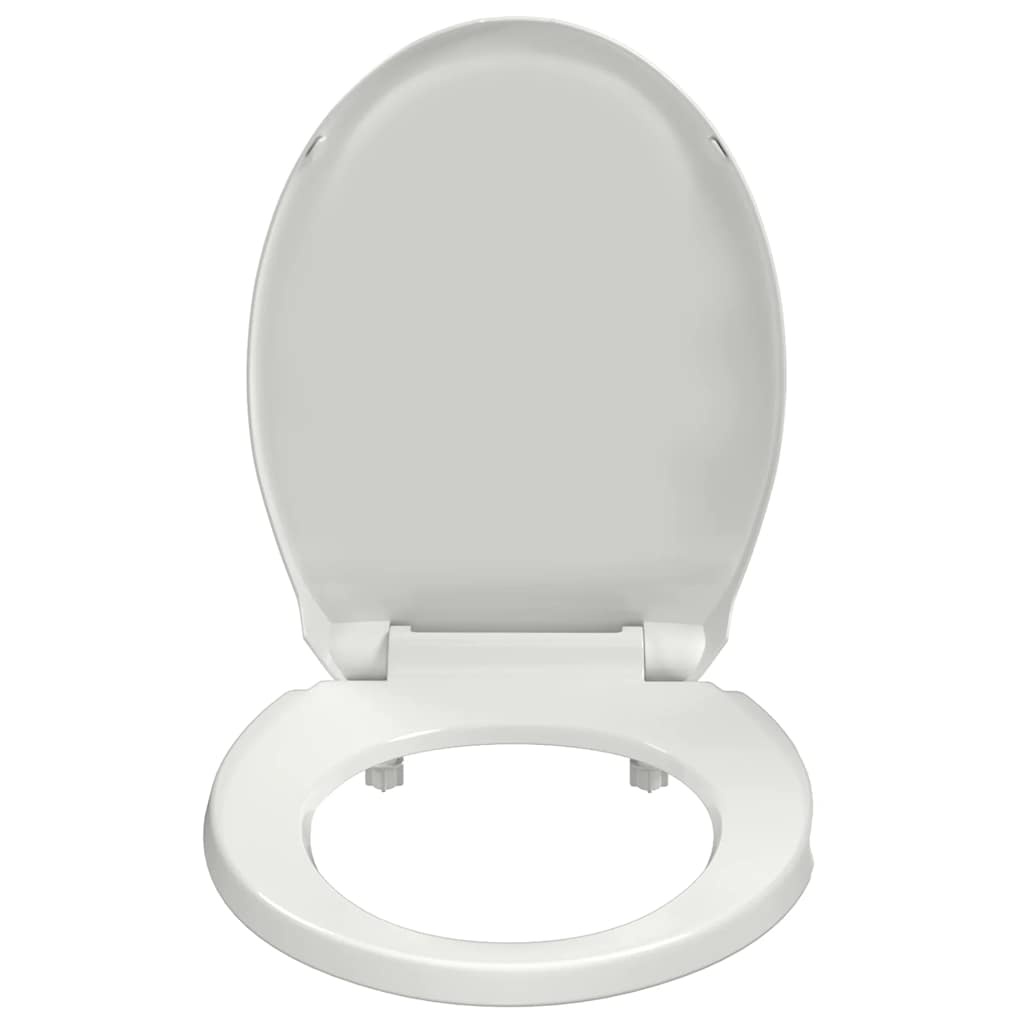 VidaXL Toiletbril Soft-Close Ovaal Wit - 56% Korting!