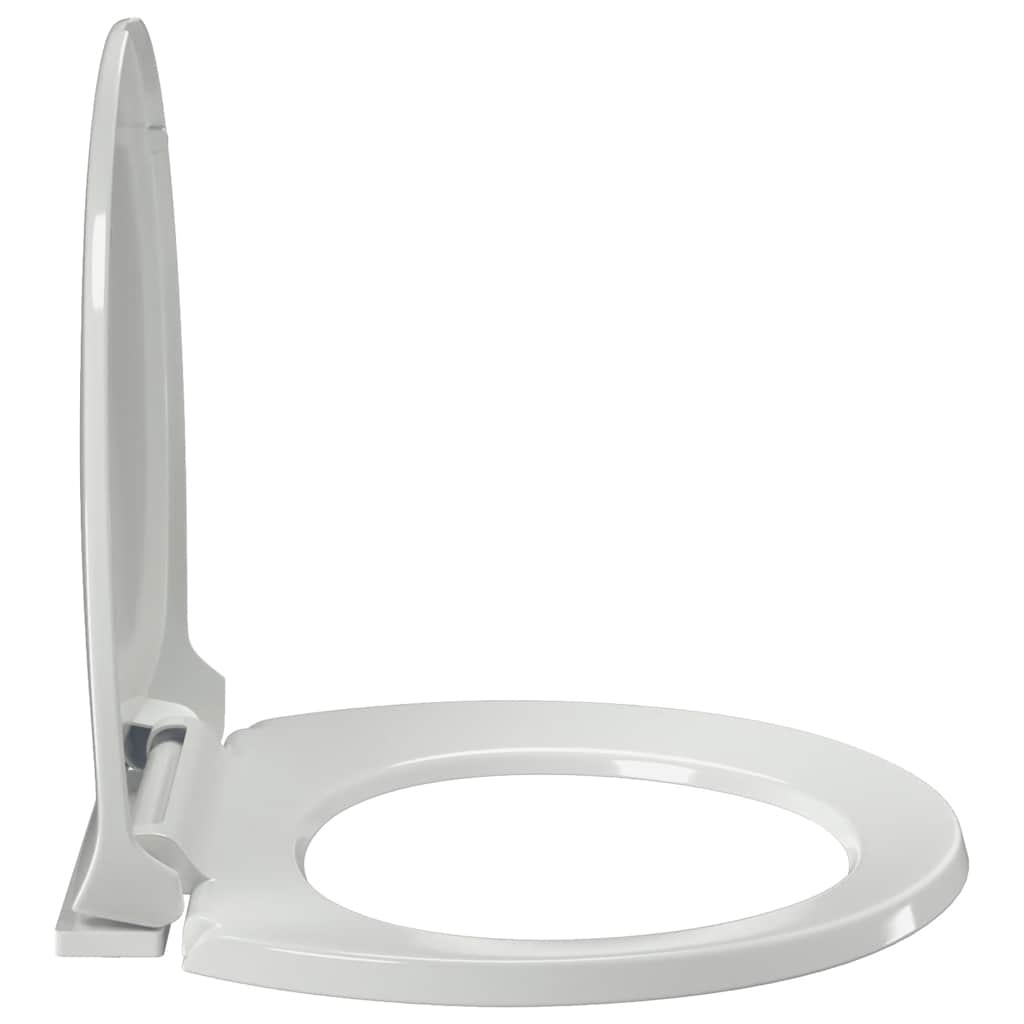 VidaXL Toiletbril Soft-Close Ovaal Wit - 56% Korting!