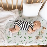 4 Hoeslakens wieg/kinderwagen (81x41 cm) - 100% Microvezel - 32% Korting