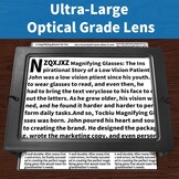 Leesloep 5x met LED-licht & Standaard - Nu 28% Korting!