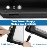 Leesloep 5x met LED-licht & Standaard - Nu 28% Korting!