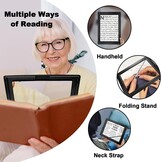 Leesloep 5x met LED-licht & Standaard - Nu 28% Korting!