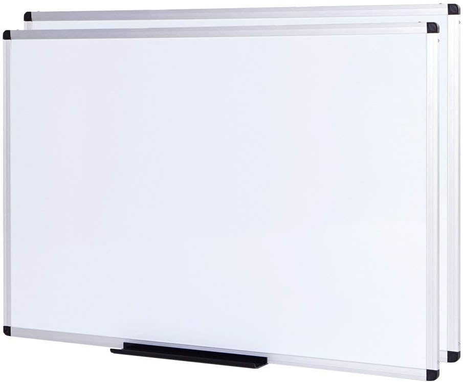 Magnetisch Whiteboard 90x60cm Aluminium Frame - 29% Korting!