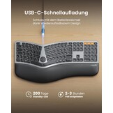 Ergonomisch Split Toetsenbord (QWERTZ) - 29% Korting