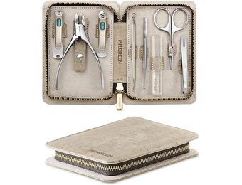 Professionele Manicure & Pedicure Set (8-delig) - Roestvrij Staal - Nu 34% Korting!