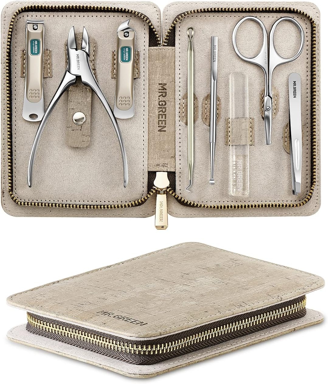 Professionele Manicure & Pedicure Set (8-delig) - Roestvrij Staal - Nu 34% Korting!