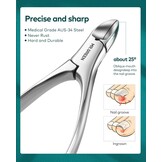 Professionele Manicure & Pedicure Set (8-delig) - Roestvrij Staal - Nu 34% Korting!