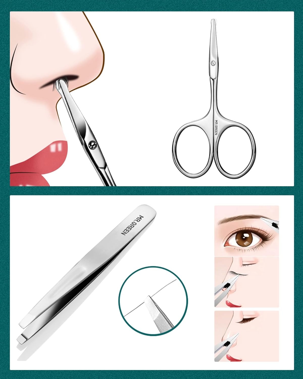 Professionele Manicure & Pedicure Set (8-delig) - Roestvrij Staal - Nu 34% Korting!