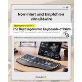 Ergonomisch Draadloos Toetsenbord Split Full-Size QWERTZ met Korting