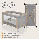 LIONELO Reisbedje Opvouwbaar 34% Korting - Grijs