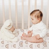 2x Jersey Ledikant Hoeslakens 120x60cm Microvezel (32% Korting)