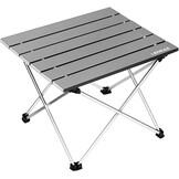 Campingtafel Compact Aluminium Zwart (58% Korting)