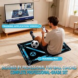 Voetbal Trainingsmat - Oefen Dribbelen & Passen | 29% Korting