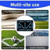 Voetbal Trainingsmat - Oefen Dribbelen & Passen | 29% Korting