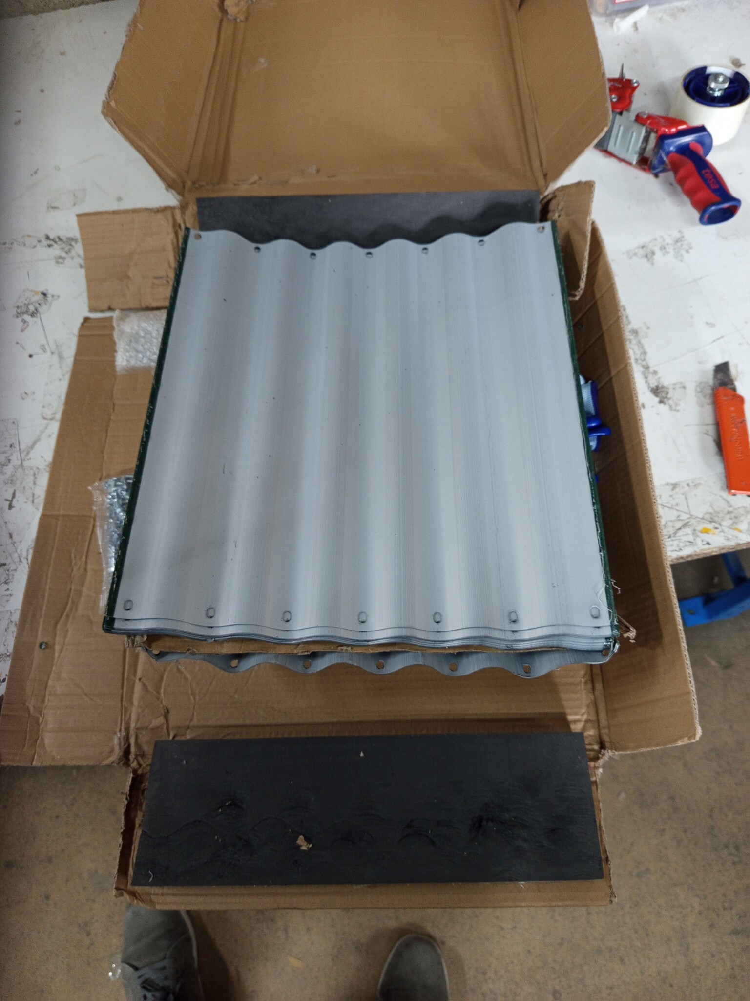 Retourtje: VidaXL Plantenbak Staal Groen (224x80x68 cm) - 54% Korting!