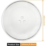 Universeel Magnetron Draaiplateau Glas 24,5cm - 54% Korting!