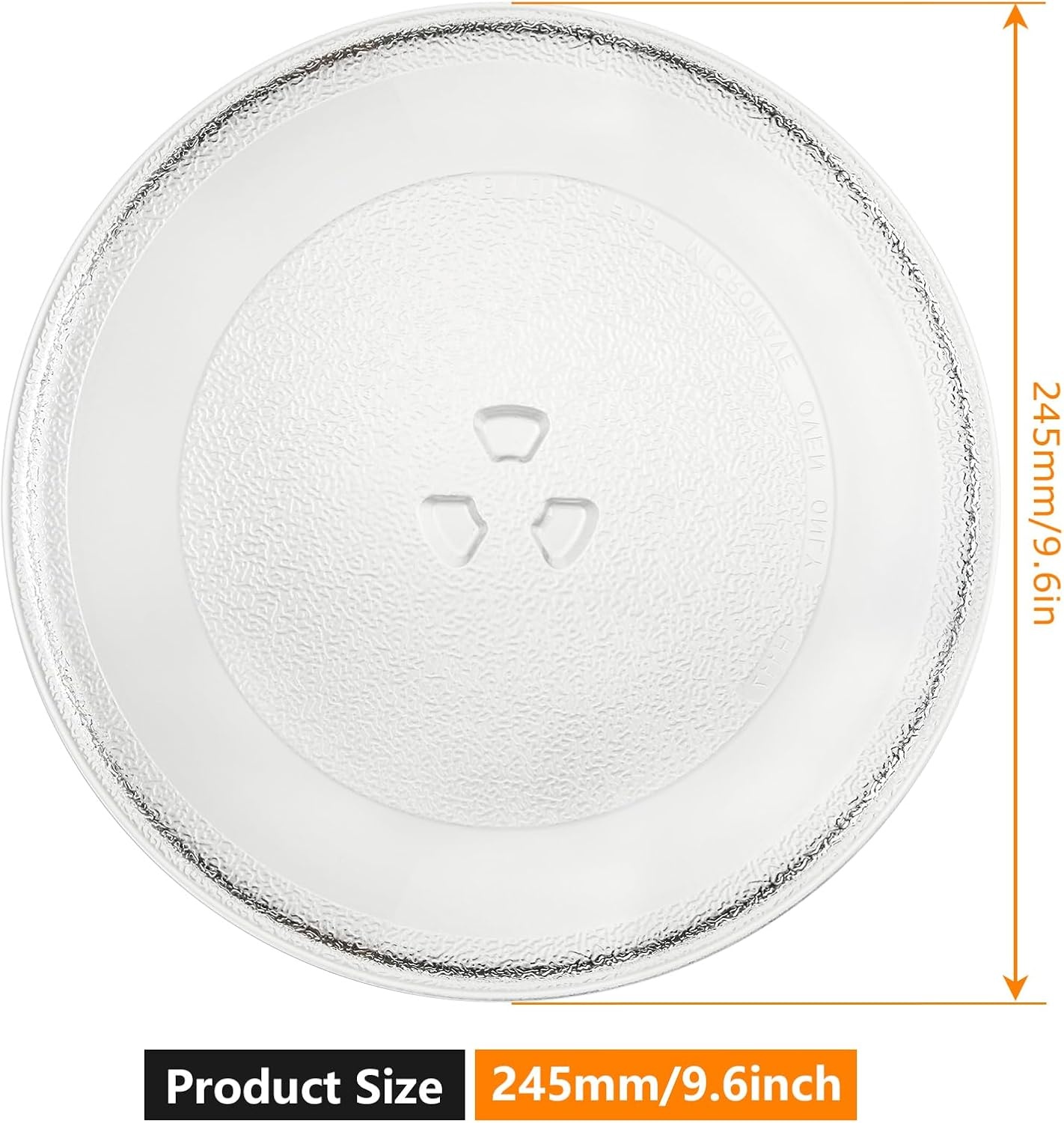 Universeel Magnetron Draaiplateau Glas 24,5cm - 54% Korting!