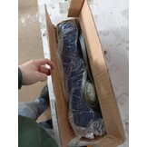 vidaXL Luifel verticaal 100x800 cm oxford stof blauw