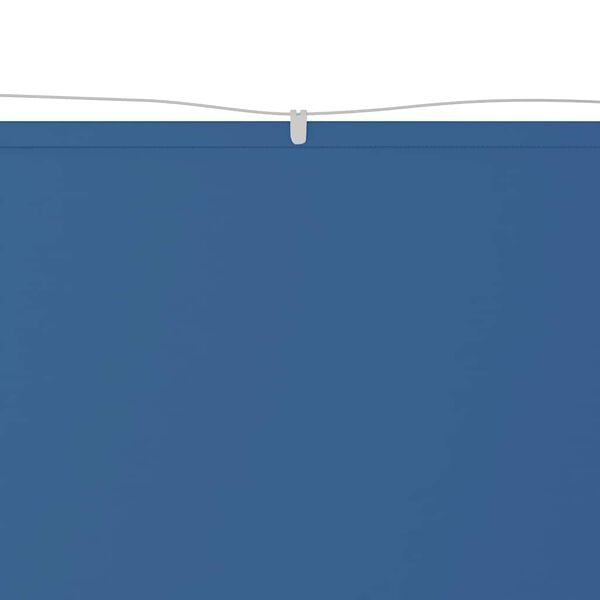 vidaXL Luifel verticaal 100x800 cm oxford stof blauw