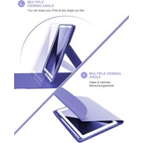 Lavendel iPad Hoes met Verlicht Toetsenbord (10.2") - 28% Korting!