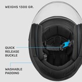 Westt Jethelm Motorhelm Grijs - 29% Korting - ECE 22.06