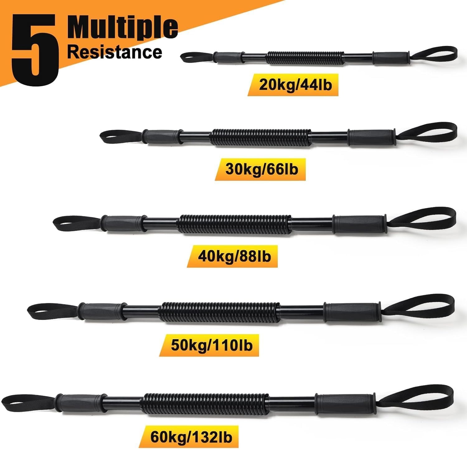 Krachtstang met 3 Gewichtstanden - 32% Korting