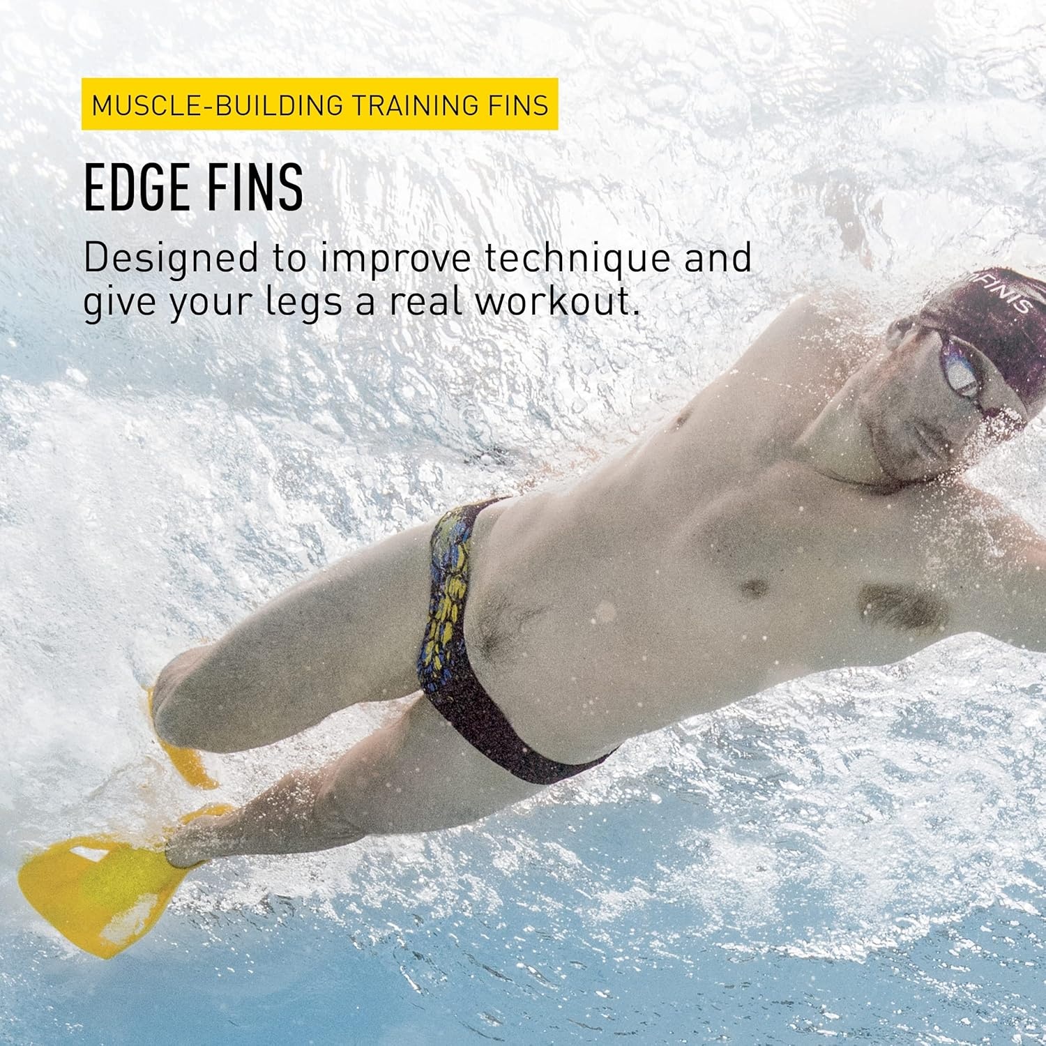 FINIS Edge Zwemvliezen - 100% Siliconen - 29% Korting!
