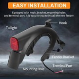 Achterspatbord Segway Ninebot Max G2 (Grijs) - 51% Korting!