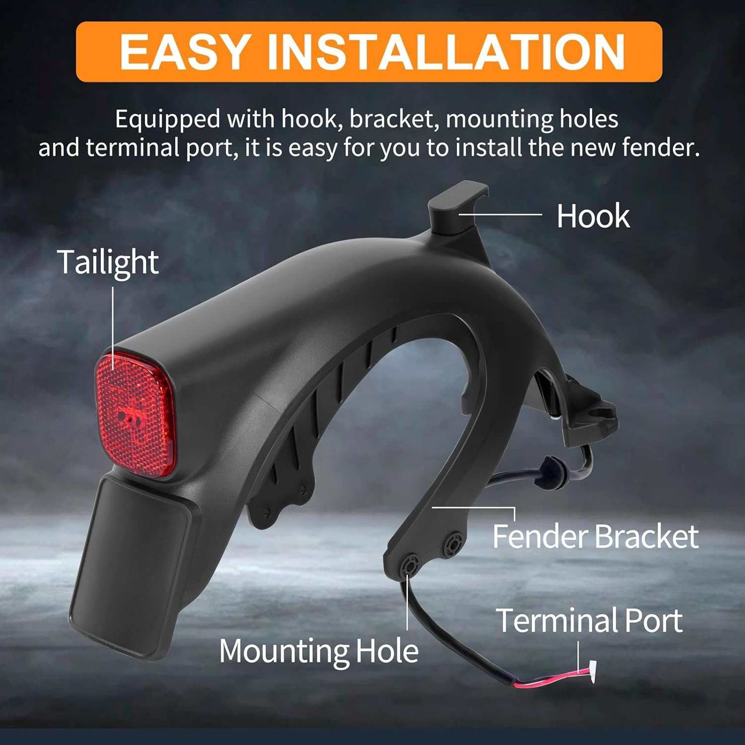 Achterspatbord Segway Ninebot Max G2 (Grijs) - 51% Korting!