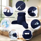 Ergonomisch Leeskussen met Armleuningen - Traagschuim - 71% Korting