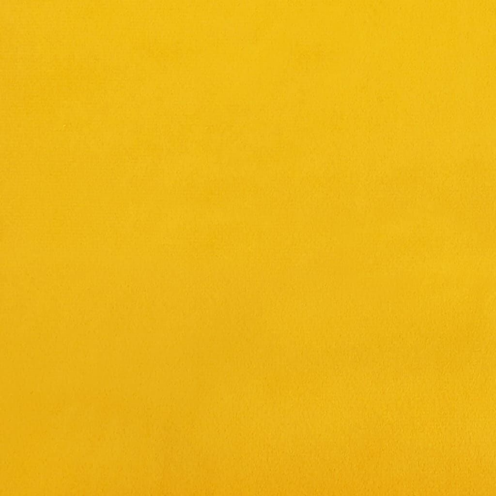 VidaXL Kantoorstoel Fluweel Geel - 74% Korting! (Defect)