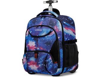 Trolley Rugzak Waterdicht 45L (Galaxy Blauw) - 42% Korting!