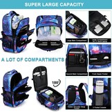 Trolley Rugzak Waterdicht 45L (Galaxy Blauw) - 42% Korting!