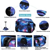 Trolley Rugzak Waterdicht 45L (Galaxy Blauw) - 42% Korting!