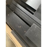 Containerberging Verlengstuk Grenenhout Zwart - 72% Korting