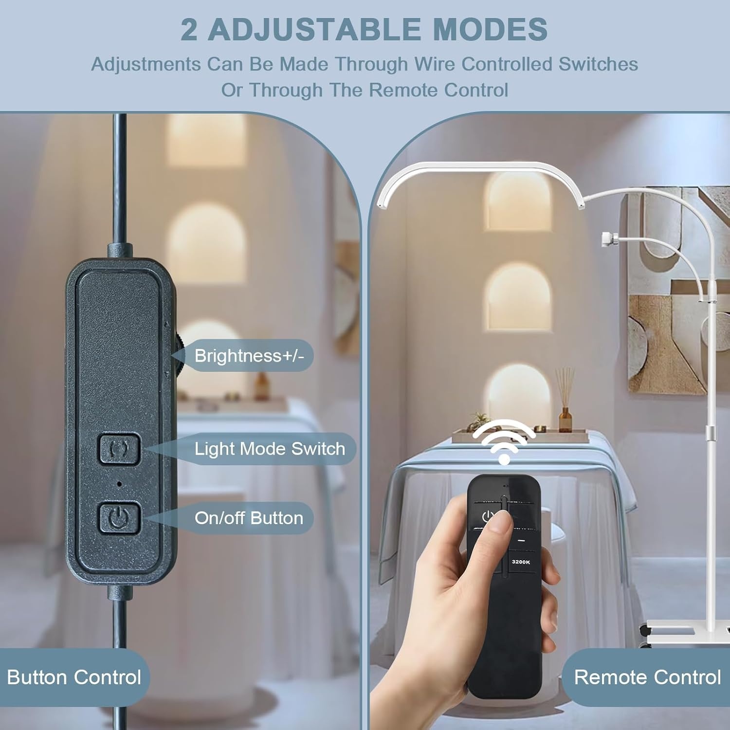 Zwarte LED Ringlamp Vloerlamp voor Wimperextensions & Cosmetica, Professioneel, Verstelbaar Licht, Telefoonhouder, 55-70 inch