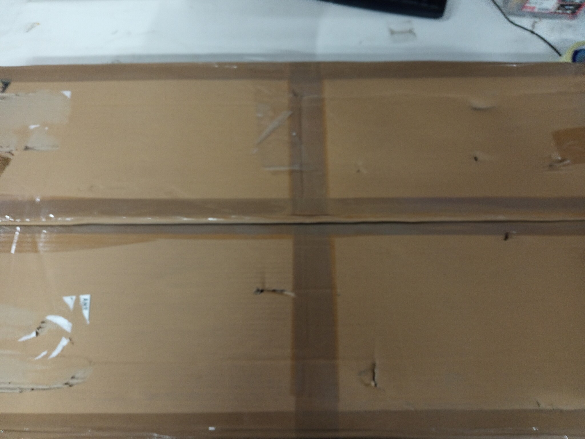 vidaXL Salontafel 90x45x40 cm MDF en ijzer lichtbruin en zwart