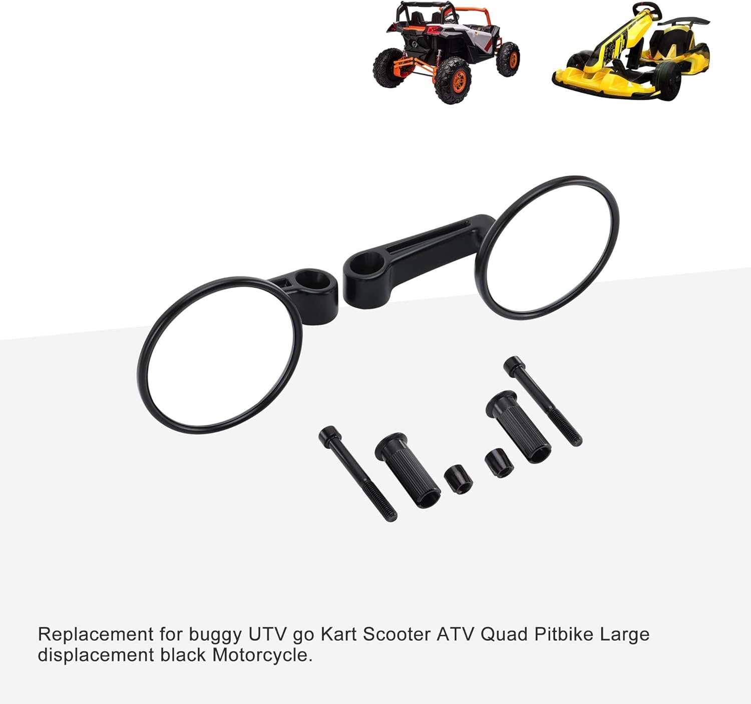 GOOFIT Universele Zijspiegel (22mm) - 28% Korting!