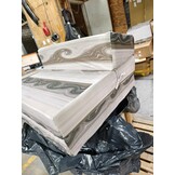 Logeermatras Houtmotief - Opvouwbaar, 200x90x15cm - 54% Korting!