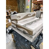 Logeermatras Houtmotief - Opvouwbaar, 200x90x15cm - 54% Korting!