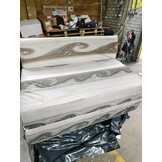 Logeermatras Houtmotief - Opvouwbaar, 200x90x15cm - 54% Korting!