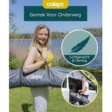 Colapz Camping Douche Tent en Pop-Up Toilettent - Grote Privacy Tent met Extra Opslag, Draagbare Buiten Kleedkamer voor Strand en Kamperen