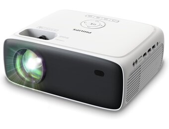 Philips NeoPix 200, Full HD 1080p beamer, hoog contrast, meerdere beeldcorrecties voor flexibele installatie, meerdere HDMI-poorten