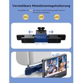 GOnavidio Dubbele DVD Speler voor Auto met 2x 12" Schermen en 1080P HDMI-ingang