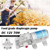 Waterpomp, bierpomp, membraanpomp, wijnpomp, elektrische wijnpomp, zelf aanzuigende pomp, snelheidsregelbaar met slang en filters voor het verpompen van wijn en bier