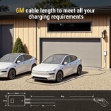 Morec ev oplader type 2 7kW 32A eenfasig met app, ondersteunt bluetooth- en wifi-verbinding, ev laadstation IEC 62196-2 standaardstekker