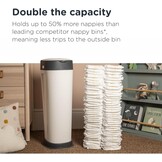 Tommee Tippee Twist and Click luieremmer, maat XL, voor maximaal 60 luiers, milieuvriendelijker systeem