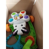 Fisher-Price My Walker Zebra Sprekend Frans | Kleurrijk, helder en muzikaal evolutief en interactief speelgoed voor het leren lopen met de baby | Loopwagen voor jongens of meisjes vanaf 6 maanden,