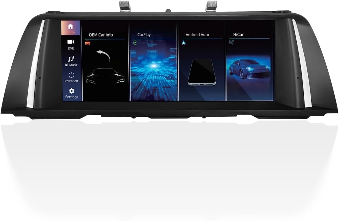 10.25 inch Linux Scherm met Draadloze CarPlay voor BMW 5 Serie F10 F11 (2010-2012) CIC