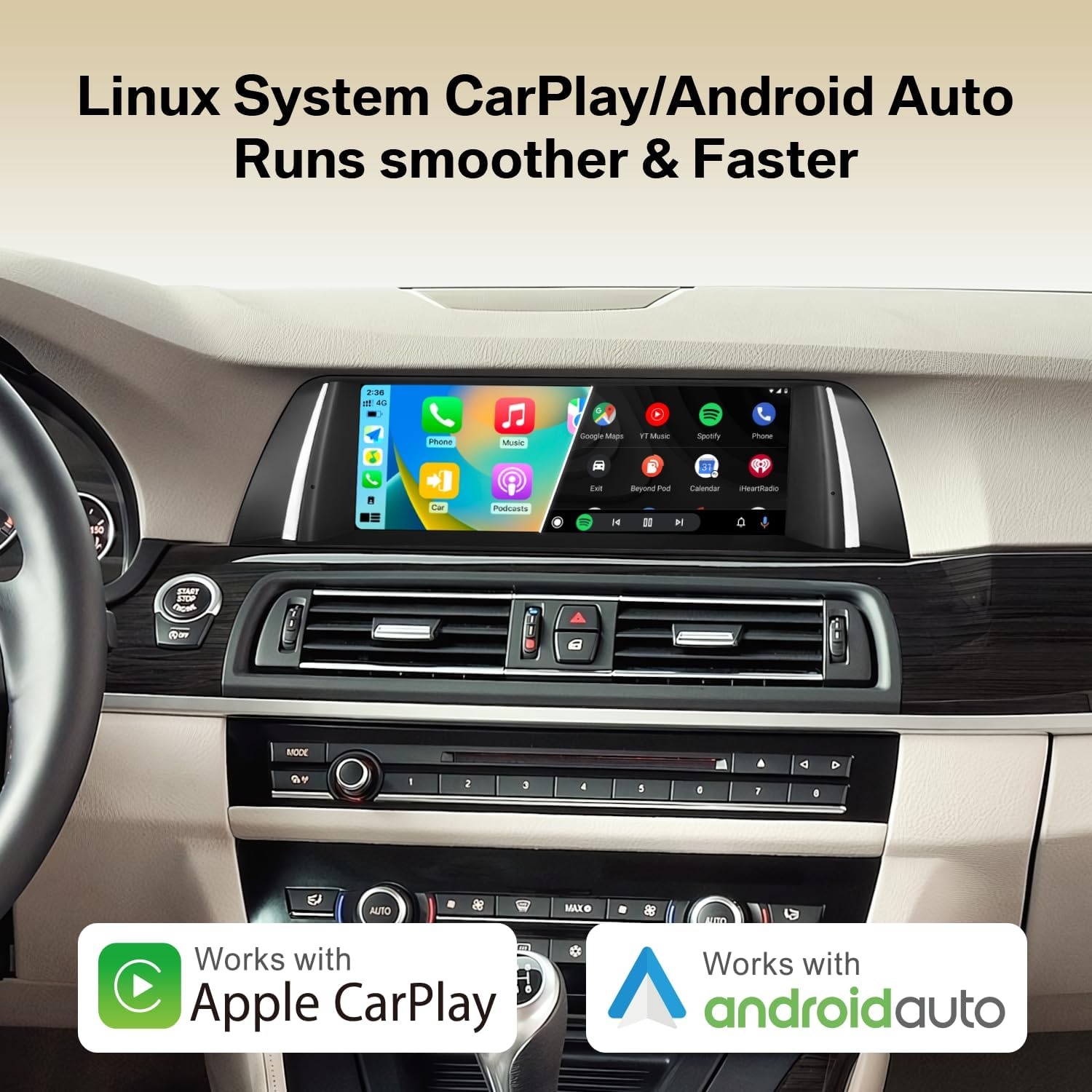 Touchscreen BMW 5 Serie F10/F11 (2010-13) Linux | 47% Korting